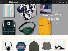 Tablet Screenshot of flatspot.com